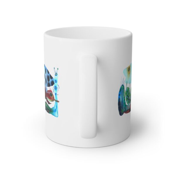 "The Garden Pond" Print on Coffee Mug