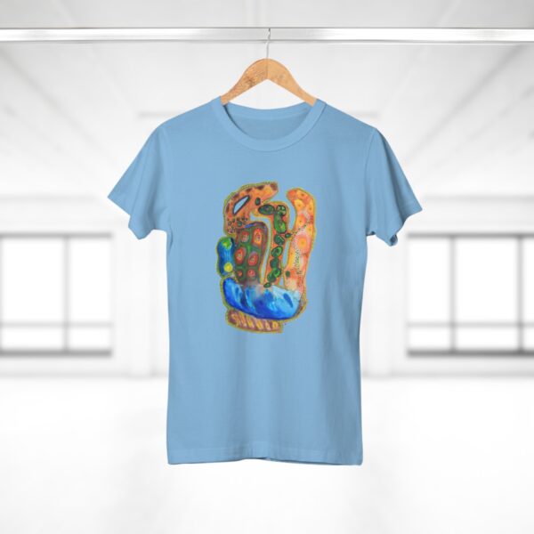 "A Thousand Eyes, Looking In" Print on Women's T-Shirt