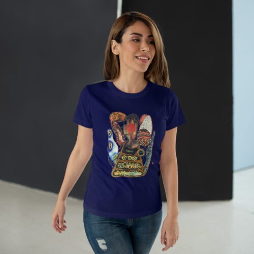 "Digging" Print on Women's T-Shirt