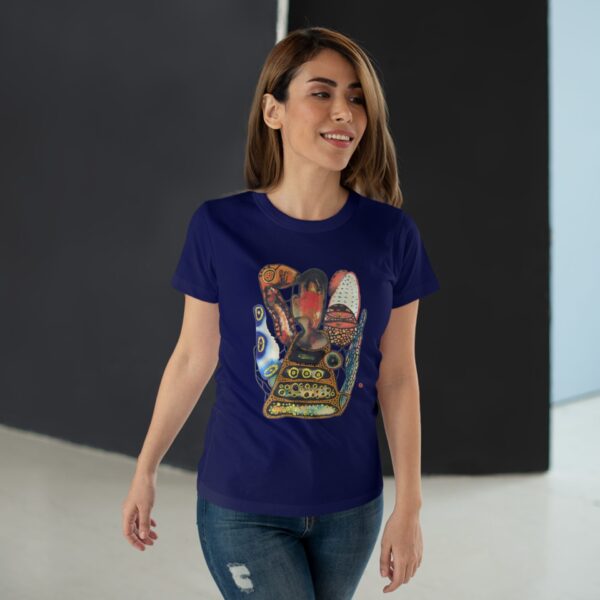 "Digging" Print on Women's T-Shirt