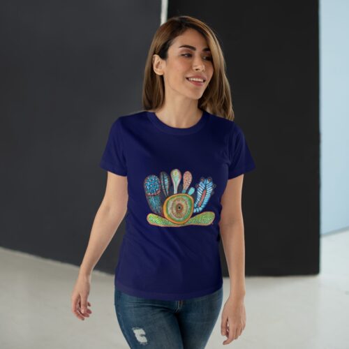 "Inside Out" Print on Woman's T-Shirt