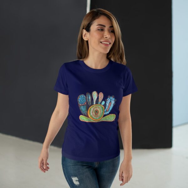 "Inside Out" Print on Woman's T-Shirt