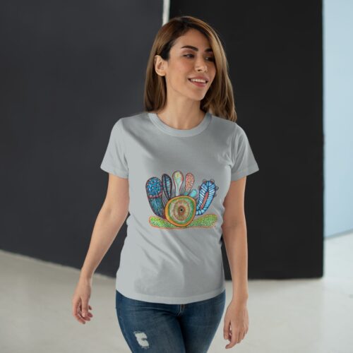 "Inside Out" Print on Woman's T-Shirt