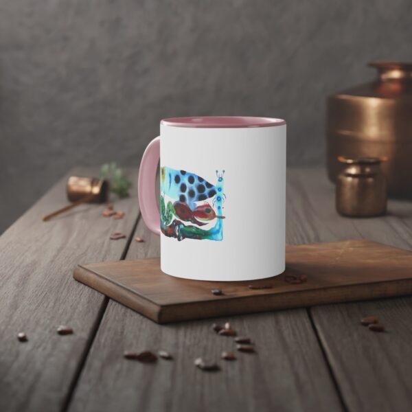 "The Garden Pond" Print on Coffee Mug