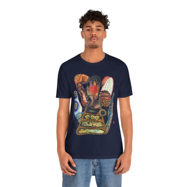 "Digging" Print on Unisex Short Sleeve Tee