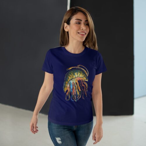 "Shrimp" Print on Women's T-shirt