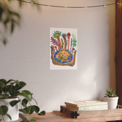 "Birthing" Print on Canvas