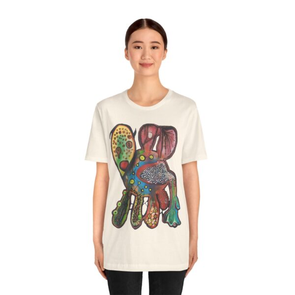 "Just Leaving" Print on Unisex Tee