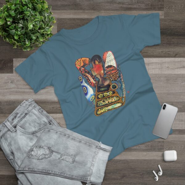 "Digging" Print on Women's T-Shirt