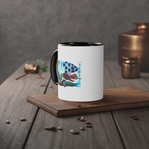 "The Garden Pond" Print on Coffee Mug