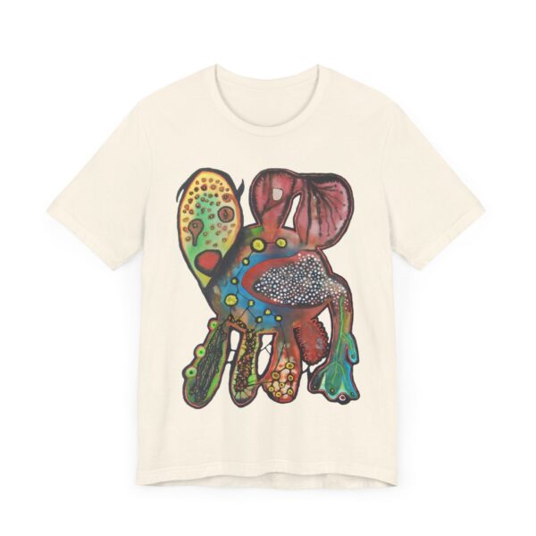 "Just Leaving" Print on Unisex Tee