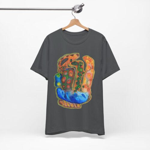 "A Thousand Eyes, Looking In" Print on Unisex T-Shirt