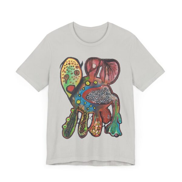 "Just Leaving" Print on Unisex Tee