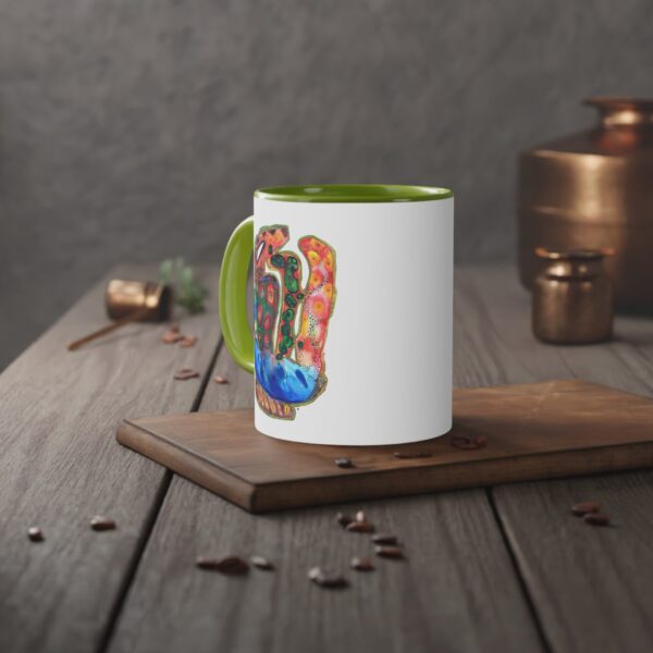 "A Thousand Eyes Looking In" Print on Coffee Mug