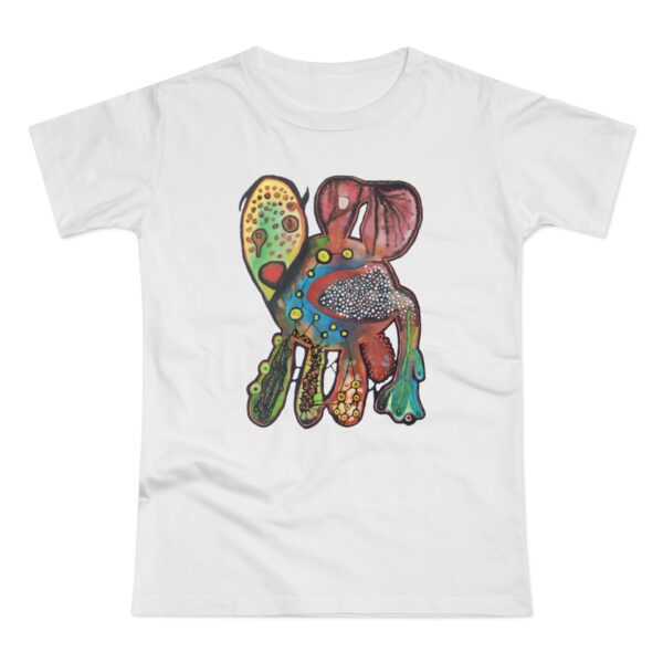 "Just Leaving" Print on Women's T-Shirt