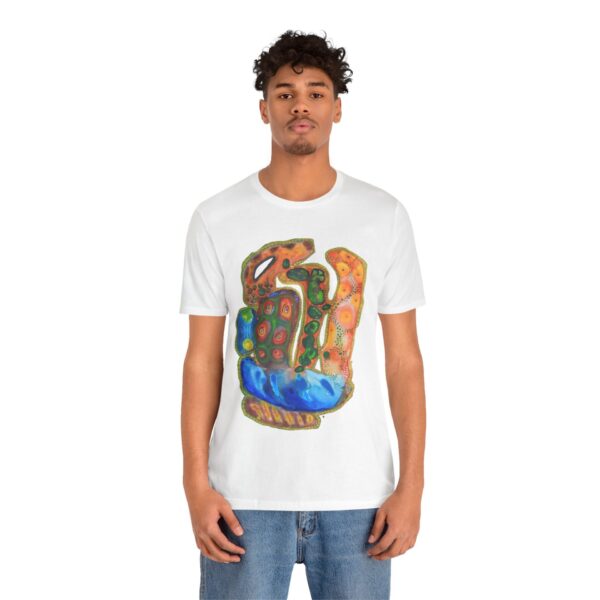 "A Thousand Eyes, Looking In" Print on Unisex T-Shirt
