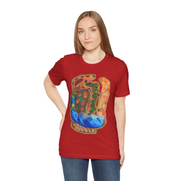 "A Thousand Eyes, Looking In" Print on Unisex T-Shirt