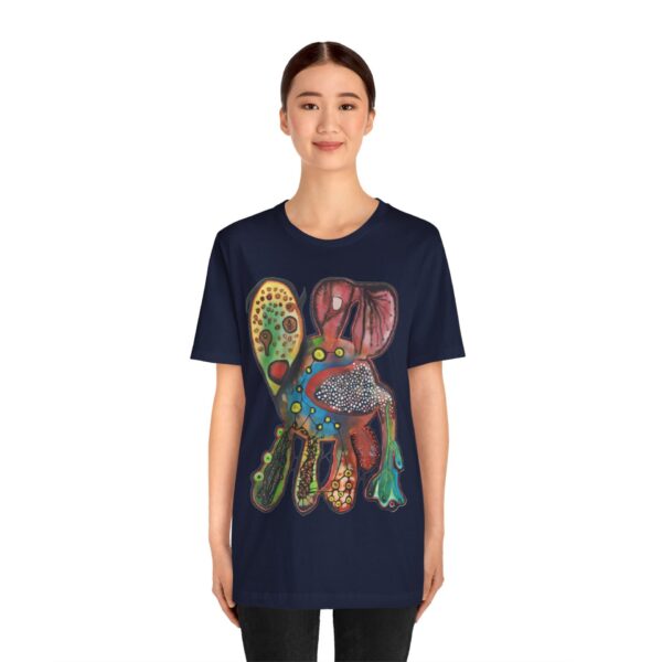 "Just Leaving" Print on Unisex Tee