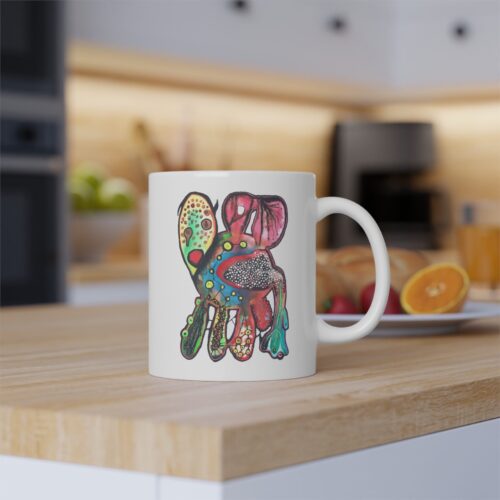 "Just Leaving" Print on Coffee Mug