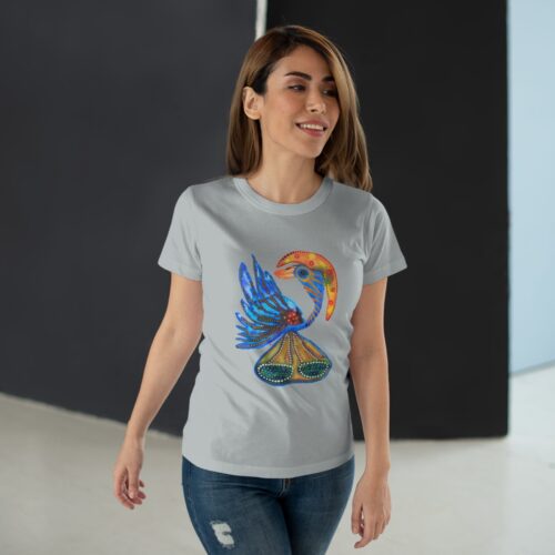 "The Duck" Print on Woman's T-Shirt