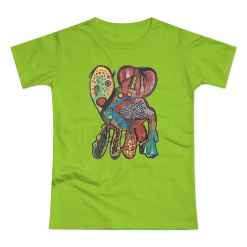 "Just Leaving" Print on Women's T-Shirt
