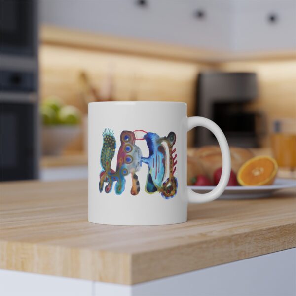 "The Parrot" Print on Coffee Mug