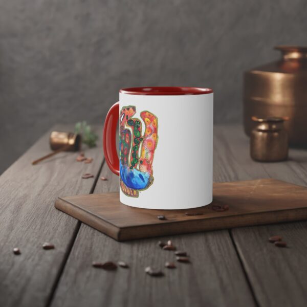 "A Thousand Eyes Looking In" Print on Coffee Mug