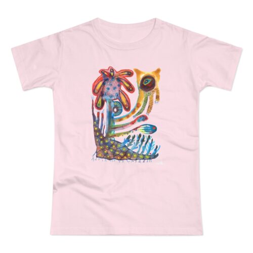 "Watchfulness" Print on T-Shirt for Women