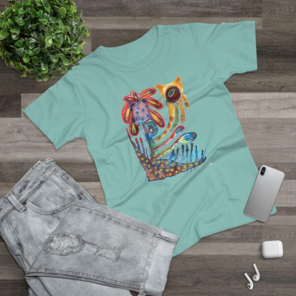 "Watchfulness" Print on T-Shirt for Women