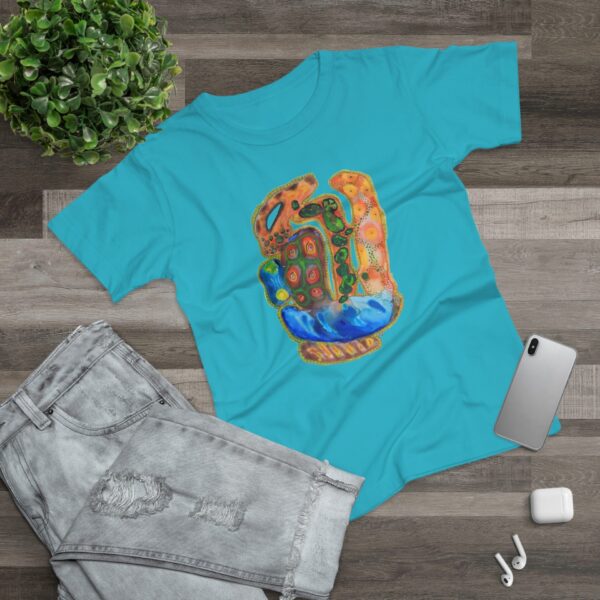 "A Thousand Eyes, Looking In" Print on Women's T-Shirt