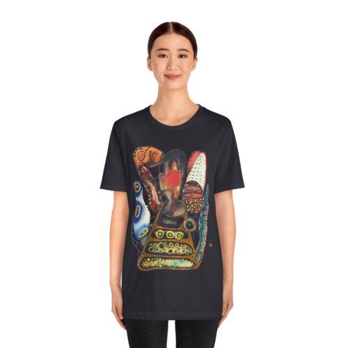 "Digging" Print on Unisex Short Sleeve Tee