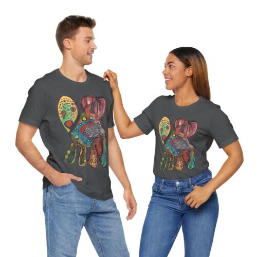 "Just Leaving" Print on Unisex Tee