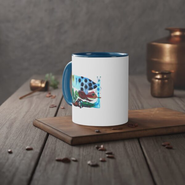 "The Garden Pond" Print on Coffee Mug