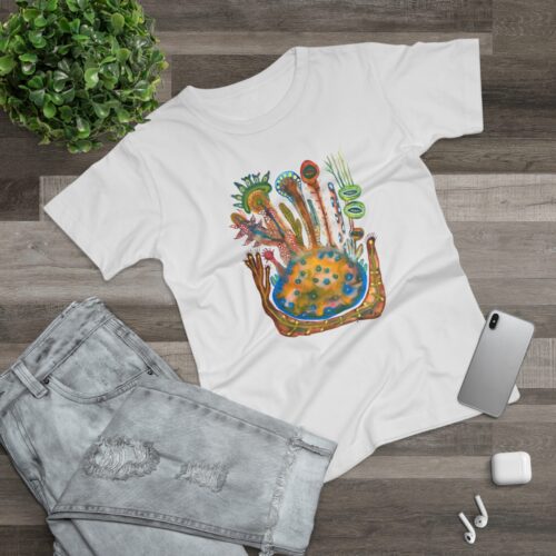 "Birthing" Print on Women's T-Shirt