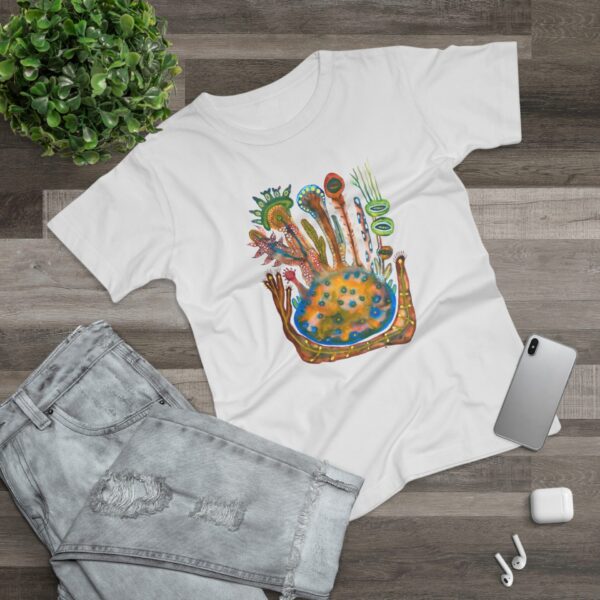 "Birthing" Print on Women's T-Shirt
