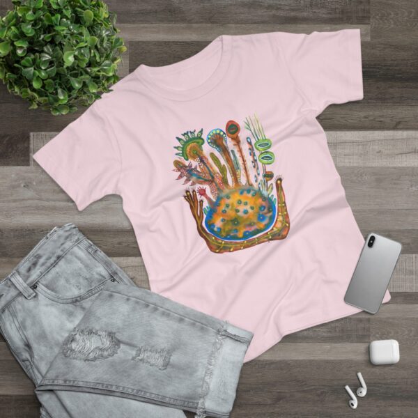 "Birthing" Print on Women's T-Shirt