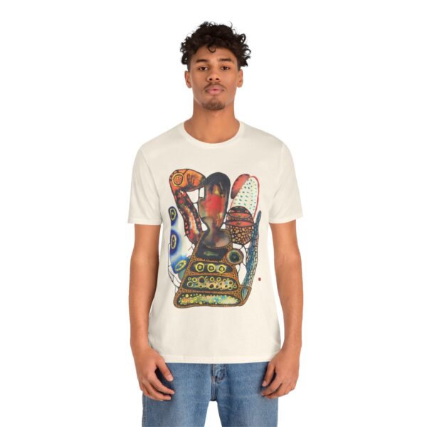 "Digging" Print on Unisex Short Sleeve Tee