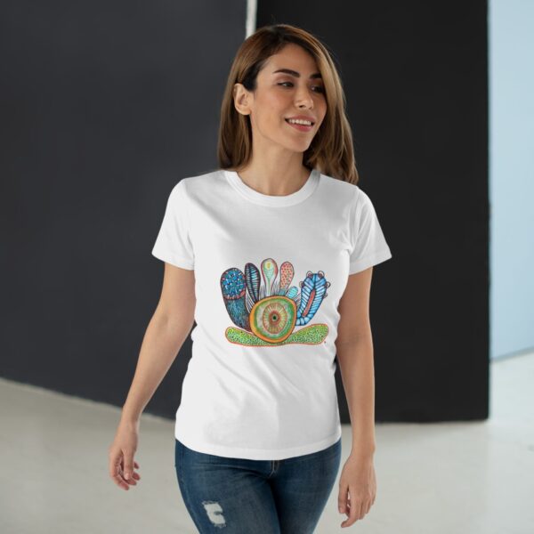 "Inside Out" Print on Woman's T-Shirt