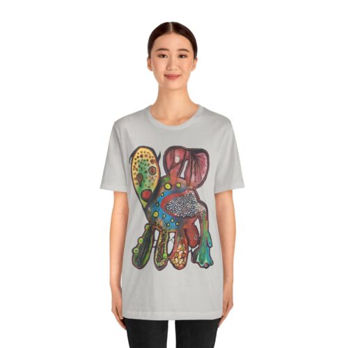"Just Leaving" Print on Unisex Tee