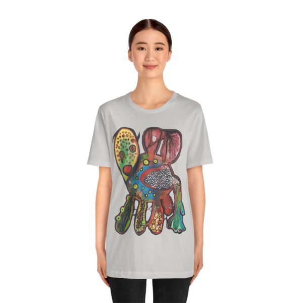 "Just Leaving" Print on Unisex Tee