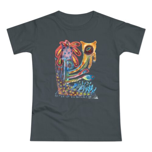 "Watchfulness" Print on T-Shirt for Women