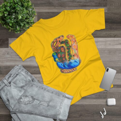 "A Thousand Eyes, Looking In" Print on Women's T-Shirt