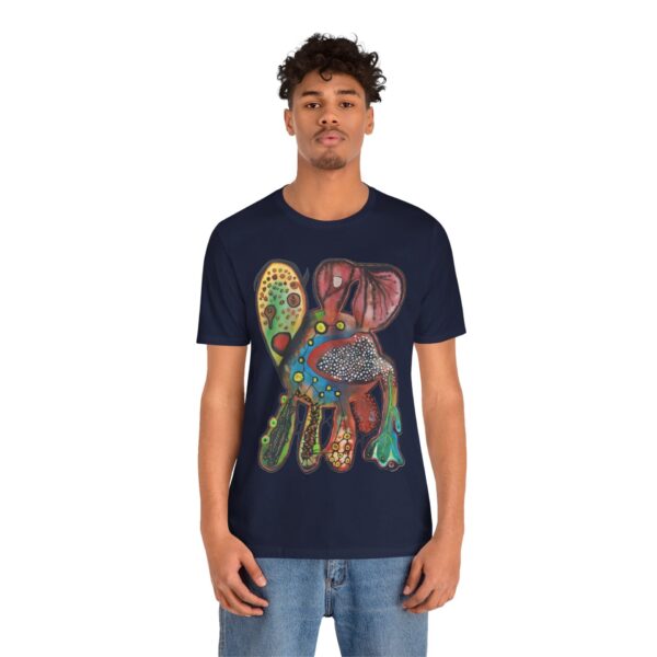 "Just Leaving" Print on Unisex Tee