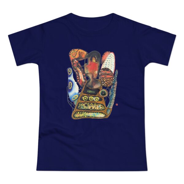 "Digging" Print on Women's T-Shirt