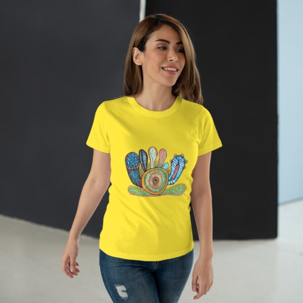 "Inside Out" Print on Woman's T-Shirt