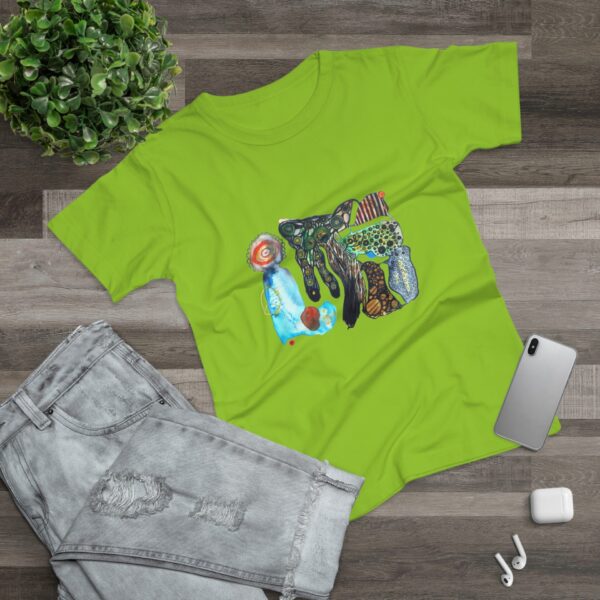 "Hearding" Print on Women's T-Shirt