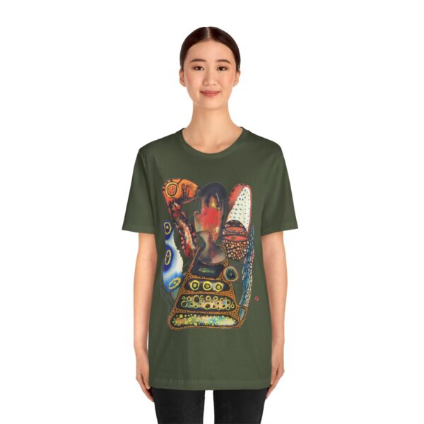 "Digging" Print on Unisex Short Sleeve Tee
