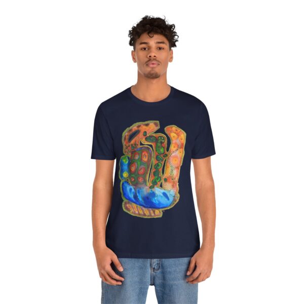 "A Thousand Eyes, Looking In" Print on Unisex T-Shirt