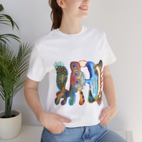 "The Parrot" Print on Unisex Tee