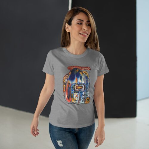 "Endlessly" Print on Women's T-Shirt
